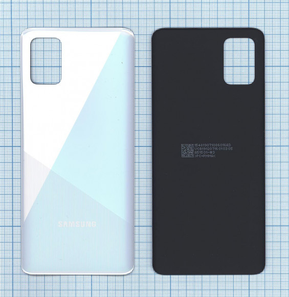 Задняя крышка корпуса для Samsung Galaxy A51 (A515F), белая