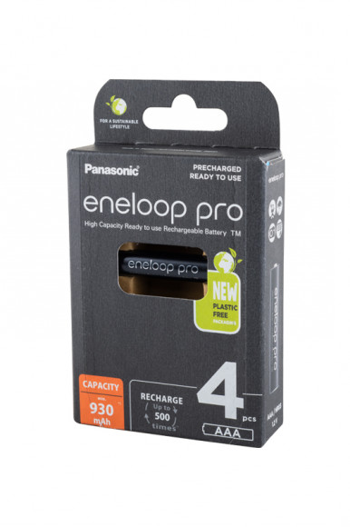 Panasonic eneloop pro BK-4HCDE/4BE 930мАч AAA 1шт