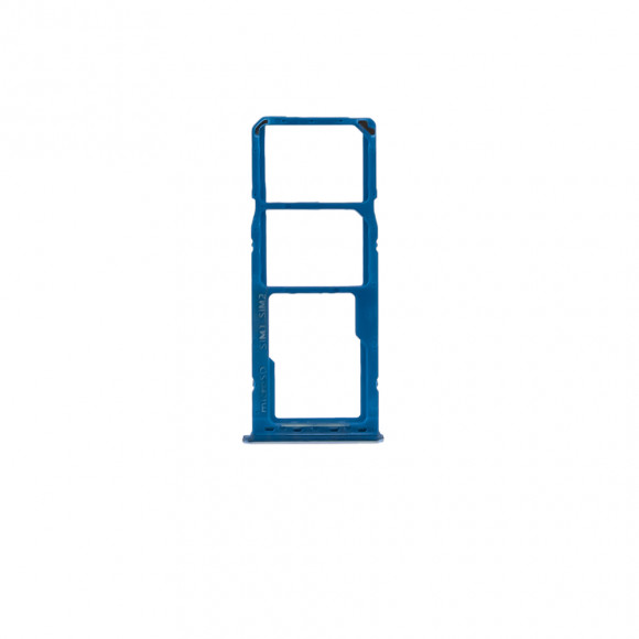 Держатель (лоток) SIM-карты для Samsung Galaxy A20 (A205F), A30 2019 (A305F), A50 2019 (A505F), A70 (A705F), синий