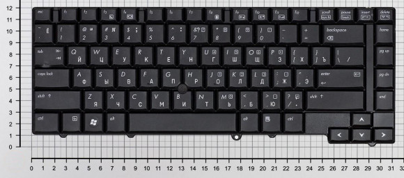 Клавиатура для ноутбука HP EliteBook 6930, 6930p, черная Клавиатура для ноутбука HP EliteBook 6930, 6930p, черная