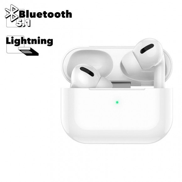 TWS Bluetooth гарнитура Hoco EW04 Plus BT 5.1, вставная, белый