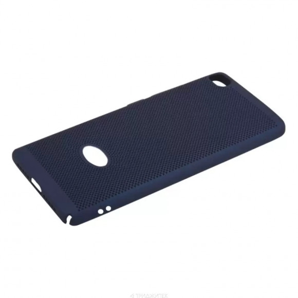Защитная крышка для Xiaomi Mi 5S"LP" Сетка Soft Touch, темно-синий (европакет)