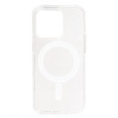 Чехол для Apple iPhone 14 Pro Magsafe, прозрачный