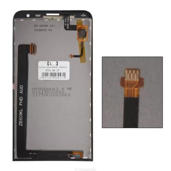 Модуль для Asus ZenFone 2 Laser (ZE601KL), черный