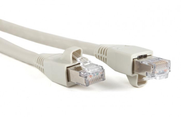 PC-LPM-STP-RJ45-RJ45-C6a-10M-LSZH-GY Патч-корд U/FTP, экранированный, Cat.6a (100% Fluke Component Tested), LSZH, 10 м, серый Hyperline