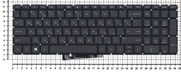 Клавиатура для ноутбука HP Pavilion 15-AB, 17-G, Omen 15-AX032TX, Envy 15-AS, X360, 17-S, M17-N, черная (9Z.NBWBW.001) Клавиатура для ноутбука HP Pavilion 15-AB, 17-G, Omen 15-AX032TX, Envy 15-AS, X360, 17-S, M17-N, черная (9Z.NBWBW.001)