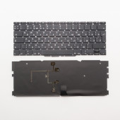 Клавиатура для ноутбука Apple Air 11" A1370 с подсветкой, Г-образный Enter