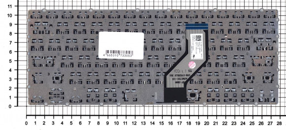 Клавиатура для ноутбука Asus NovaGo TP370QL, черная