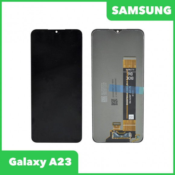 Дисплей для Samsung Galaxy A23 SM-A235 в сборе без рамки (черный) 100% оригинал