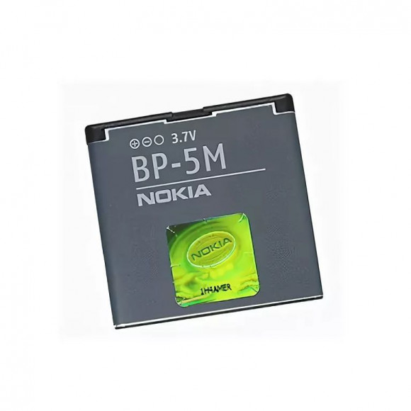 Аккумулятор (батарея) BP-5M для телефона Nokia 8600 Luna, 7390, 6500s, 6110n, 5700, 5610xm