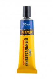 СЕКУНДА 403-232 Универсальный кристально прозрачный клей (30мл), в шоу-боксе 10 шт СЕКУНДА 403-232 Универсальный кристально прозрачный клей (30мл), в шоу-боксе 10 шт