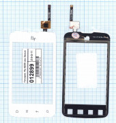 Сенсорное стекло (тачскрин) для Fly Jazz (IQ238), белый Сенсорное стекло (тачскрин) для Fly Jazz (IQ238), белый