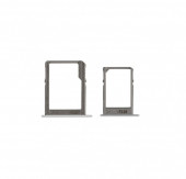 Держатель (лоток) SIM-карты для Samsung Galaxy A5 (A500F), белый