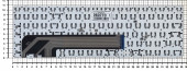 Клавиатура для ноутбука HP ProBook 4535S, 4530S, 4730S, черная c серой рамкой