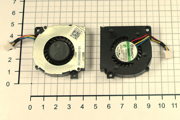 Вентилятор (кулер) для ноутбука Dell Latitude E4200, 4-pin