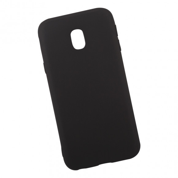 Чехол силиконовый "LP" для Samsung Galaxy J3 2017 (J330F) TPU, черный, непрозрачный (европакет)