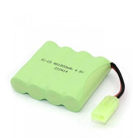 Аккумулятор Ni-Cd 4.8V 1800 mAh AA Flatpack разъем mini Tamiya