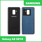 Задняя крышка корпуса для Samsung Galaxy A8 2018 (A530F), черная Задняя крышка корпуса для Samsung Galaxy A8 2018 (A530F), черная
