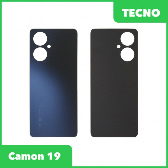 Задняя крышка для Tecno Camon 19 (черный)