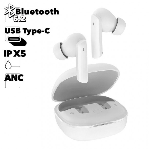 TWS Bluetooth гарнитура Xiaomi HT05 MeloBuds ANC (белая)