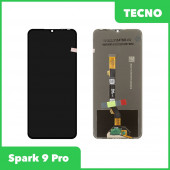 LCD дисплей для Tecno Spark 9 Pro в сборе с тачскрином, 100% оригинал (черный) LCD дисплей для Tecno Spark 9 Pro в сборе с тачскрином, 100% оригинал (черный)