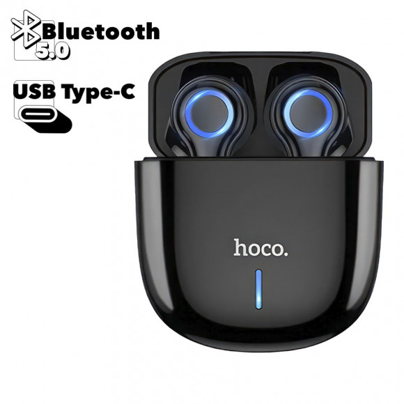 TWS Bluetooth гарнитура Hoco ES45 Harmony Sound TWS Wireless Headset, черная