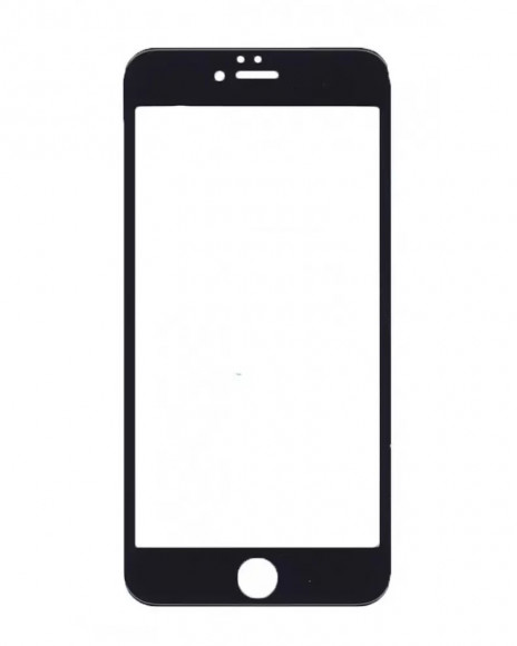 Защитное стекло для iPhone 6 (4,7 дюйма) 5D, 10D, 11D (черный) тех.пак