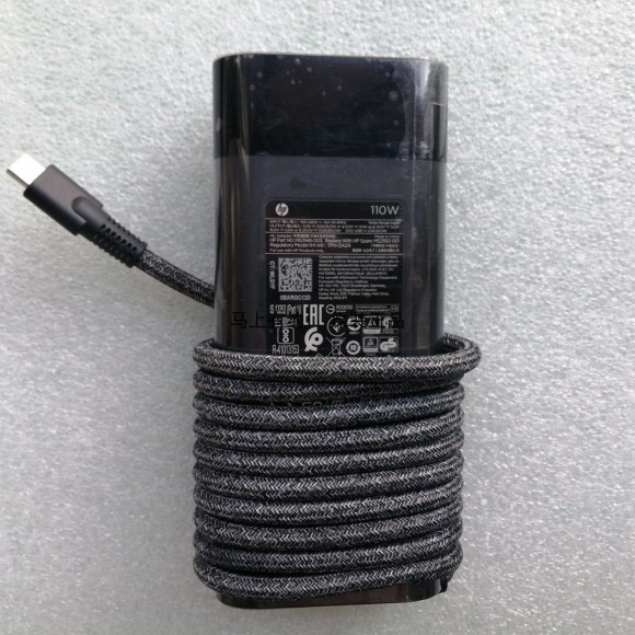 Блок питания (зарядное) для ноутбука HP 20V, 5A, 110W, Type-C (оригинал)