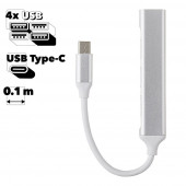 USB-C хаб на 4 порта USB 3.0 С-809 (коробка) USB-C хаб на 4 порта USB 3.0 С-809 (коробка)