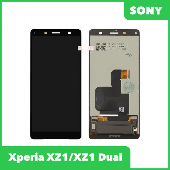 LCD дисплей для Sony G8324 (XZ2 Compact) в сборе с тачскрином (черный) Premium Quality