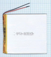 Аккумуляторная батарея Li-Pol (4x95x105мм), 2pin, 3.7В, 5500мАч Аккумуляторная батарея Li-Pol (4x95x105мм), 2pin, 3.7В, 5500мАч