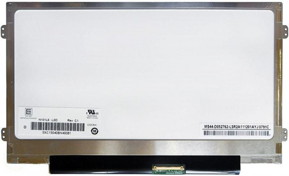 Матрица N101L6-L0D 10.1", 1024х600 WSVGA, 40 pin, LED, Slim, глянцевая