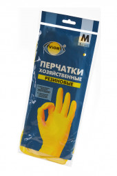 Перчатки резиновые AVIORA 402-567, размер M BL1 Перчатки резиновые AVIORA 402-567, размер M BL1