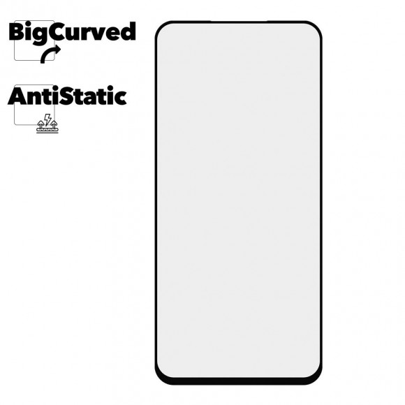 Защитное стекло для Samsung Galaxy S23 FE Super max Anti-static big curved glass