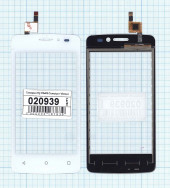 Сенсорное стекло (тачскрин) для Fly Cumulus 1 (FS403), белый Сенсорное стекло (тачскрин) для Fly Cumulus 1 (FS403), белый