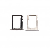 Держатель (лоток) SIM-карты для Huawei P8 Lite, серебряный