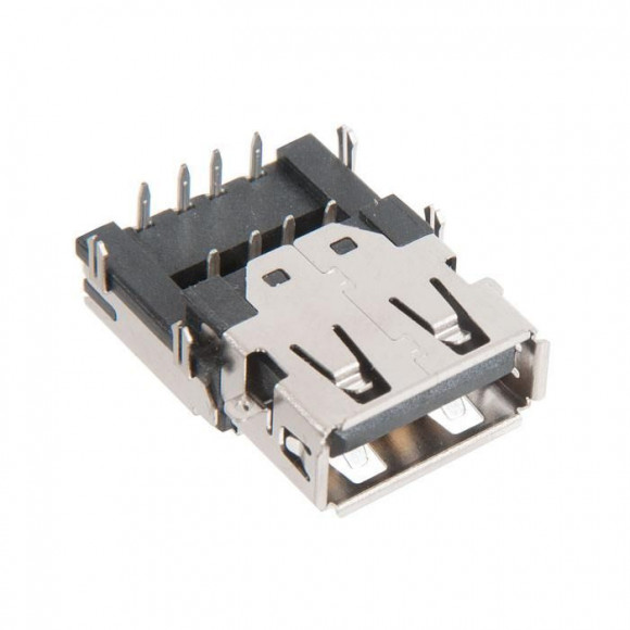 MICARD/USB COMBO OFFSET 8P, R/A