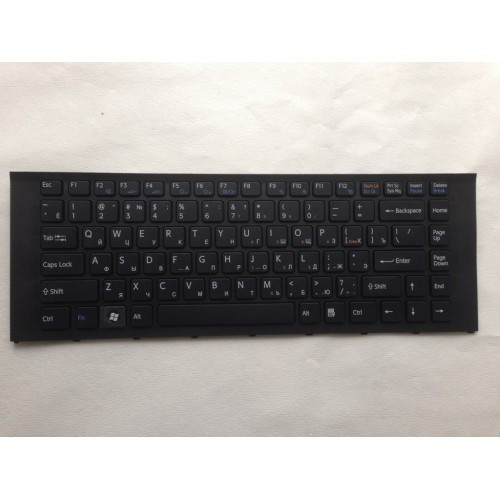 Клавиатура для ноутбука SONY VAIO VPCEA VPC EA VPC-EA black РУССКАЯ РАСКЛАДКА