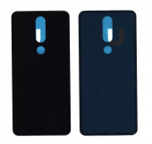 Задняя крышка корпуса для Nokia X5, черная Задняя крышка корпуса для Nokia X5, черная