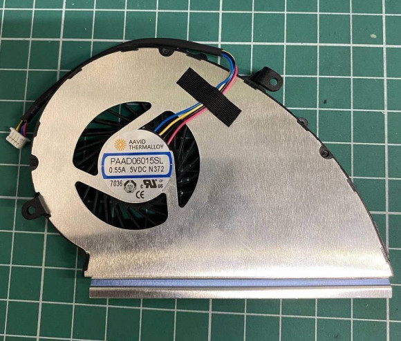 Вентилятор (кулер) для ноутбука MSI GE72VR, GP72VR, GL72VR (GPU) VER-3, 4-pin