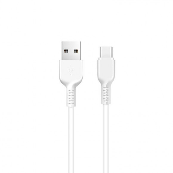 Кабель USB HOCO X20 Flash, USB - Type-С, 2А, 3м, белый