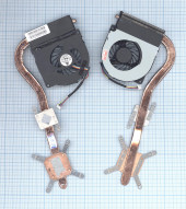 Система охлаждения для ноутбука Asus A40, A42, K42, X42, K42J, 4-pin