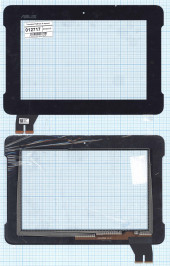 Сенсорное стекло (тачскрин) для Asus PadFone S (PF500KL) Station, черный Сенсорное стекло (тачскрин) для Asus PadFone S (PF500KL) Station, черный