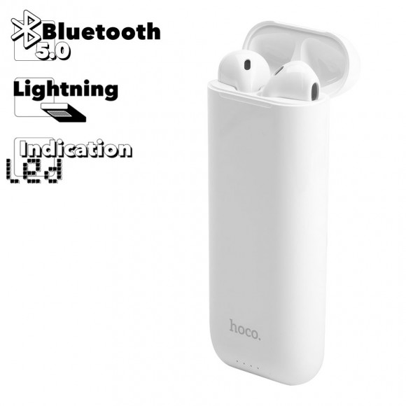 TWS Bluetooth гарнитура Hoco ES31 Original Series Apple Wireless Headset, белая