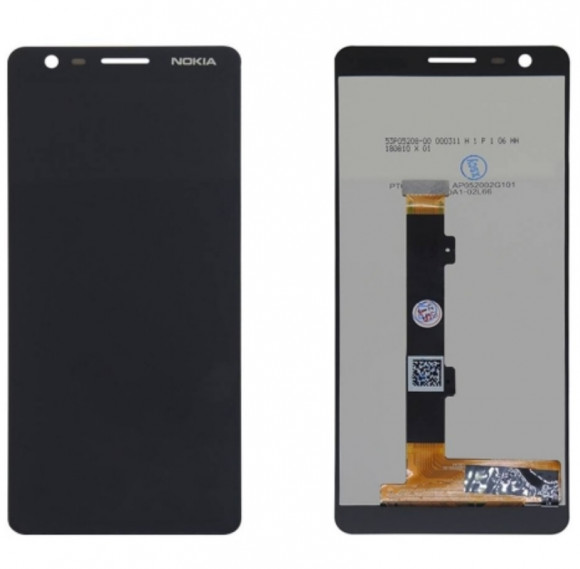 Дисплей Nokia 6.1 (TA-1043)+тачскрин (черный)