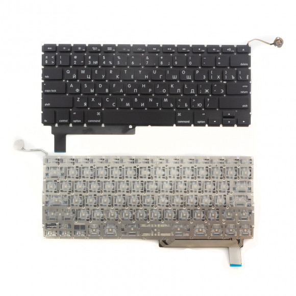 Клавиатура для ноутбука Apple MacBook Pro 15" A1286 плоский Enter