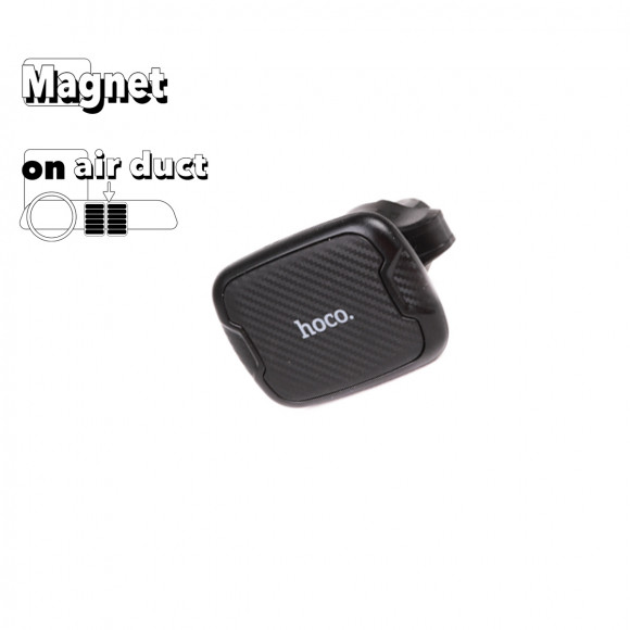 Автомобильный держатель Hoco CA65 Sagittarius Series Air Outlet Magnetic Holder в возд-д, черный