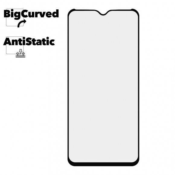 Защитное стекло для Xiaomi Redmi Note 8 Pro Super max Anti-static big curved glass