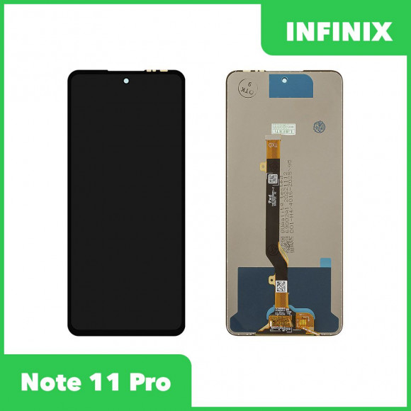 LCD дисплей для Infinix Note 11 Pro в сборе с тачскрином (черный)