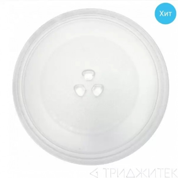 Тарелка Eurokitchen для микроволновой печи, тип вращения крестовина, 245мм